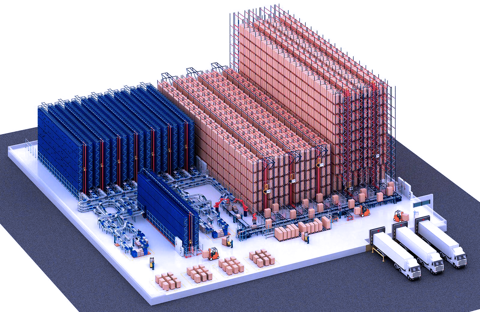 Future Intelligent Warehouse Storage